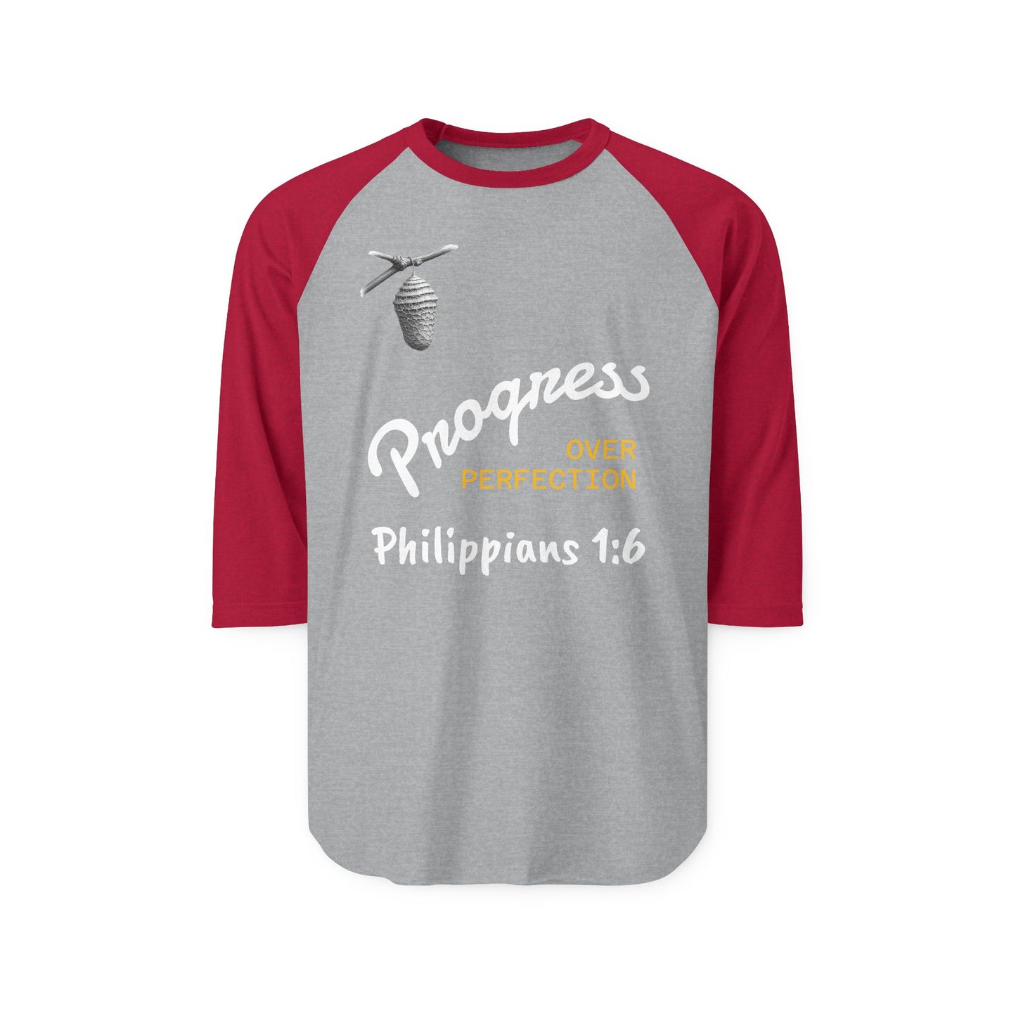 Unisex Three-Quarter Sleeve Raglan Shirt
