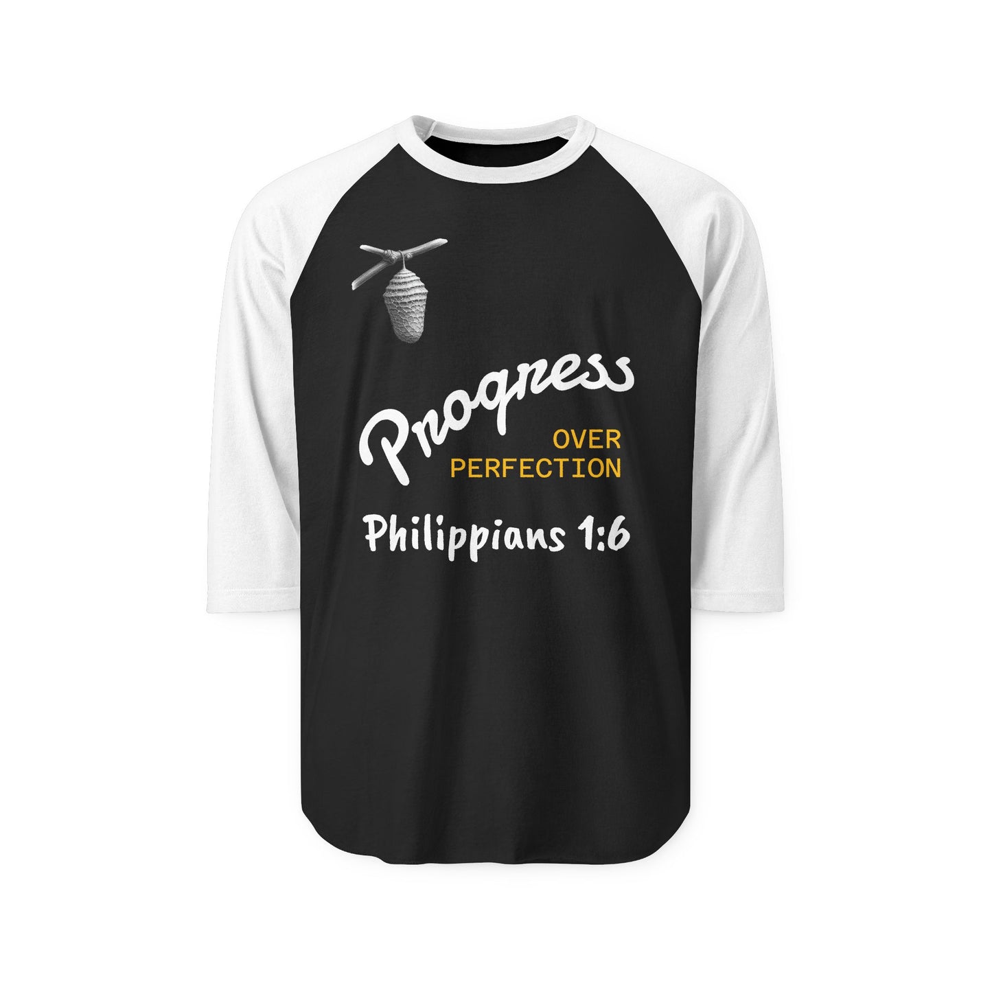 Unisex Three-Quarter Sleeve Raglan Shirt